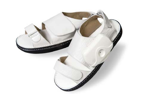White sensor shoes